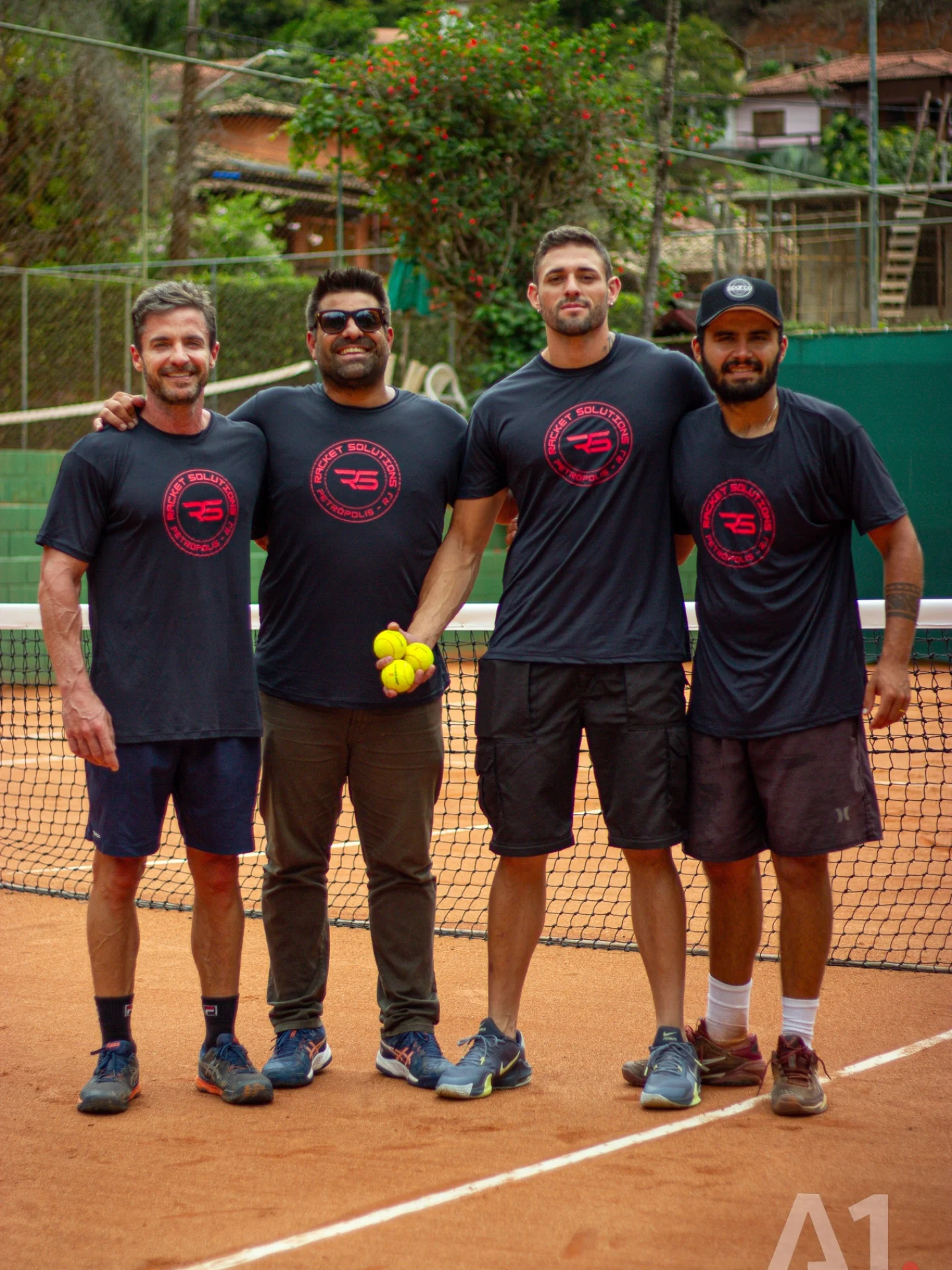 Atleta em quadra
