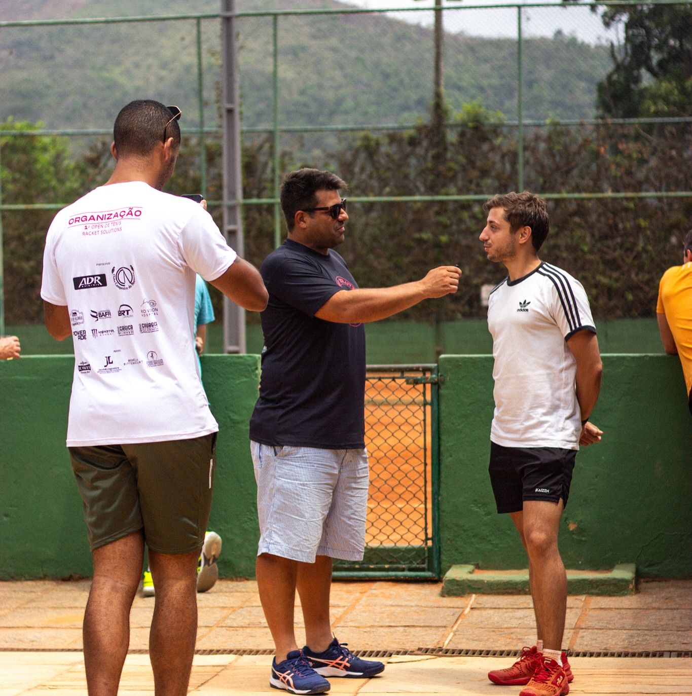 Atleta em quadra