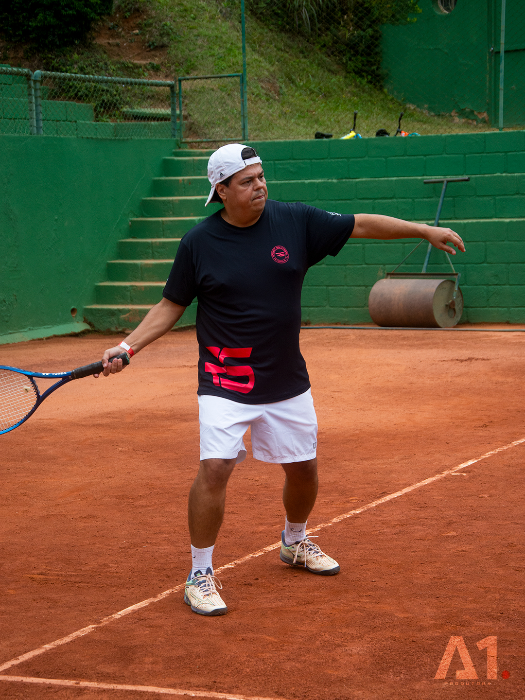 Atleta com uniforme